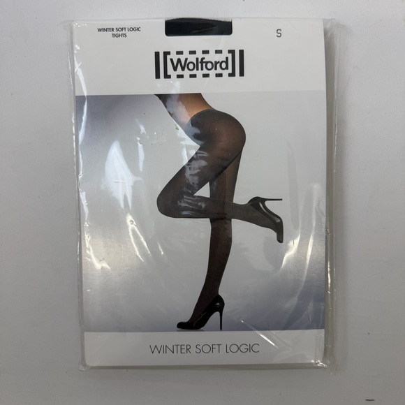 Wolford Winter Soft Logic Tights Women’s Size Small Black NWT - Picture 1 of 8
